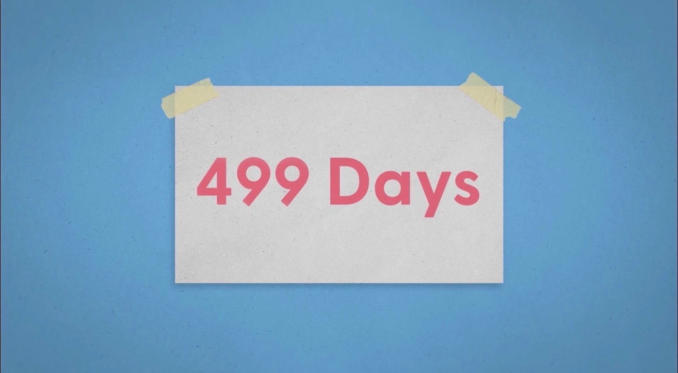 499 Days poster