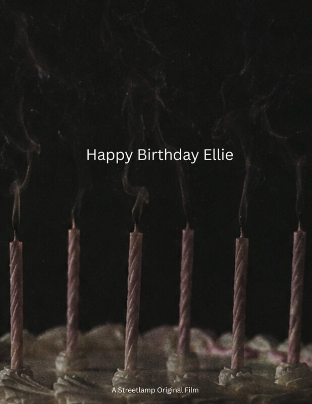 Happy Birthday Ellie poster